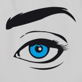 Gymsack-Eye Women light-grey